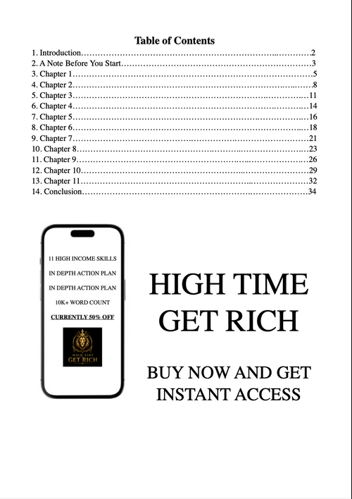 HIGH TIME GET RICH
